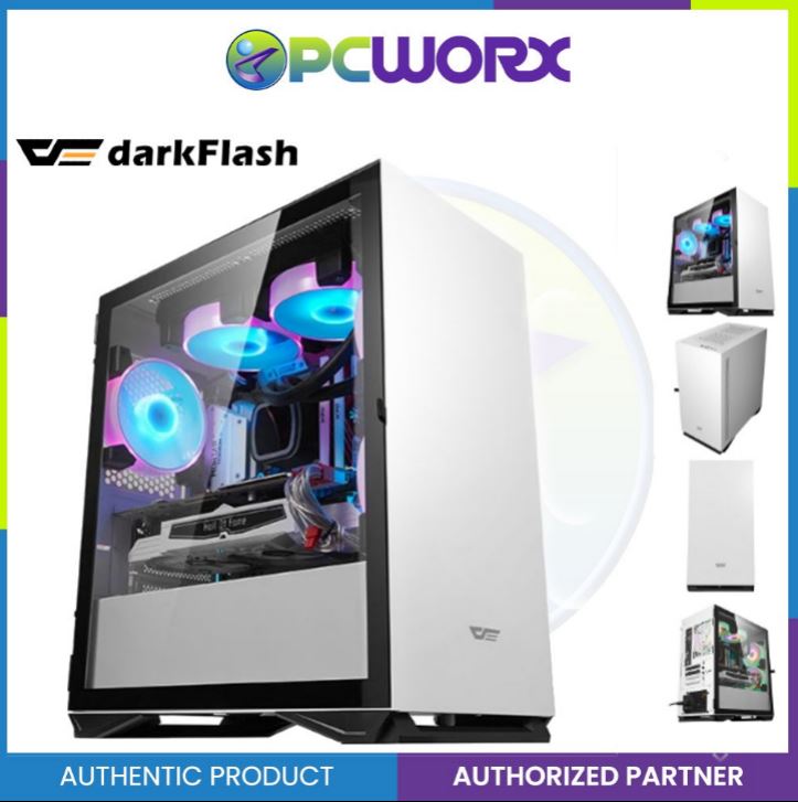 Darkflash DLM22 m-ATX TG Case White