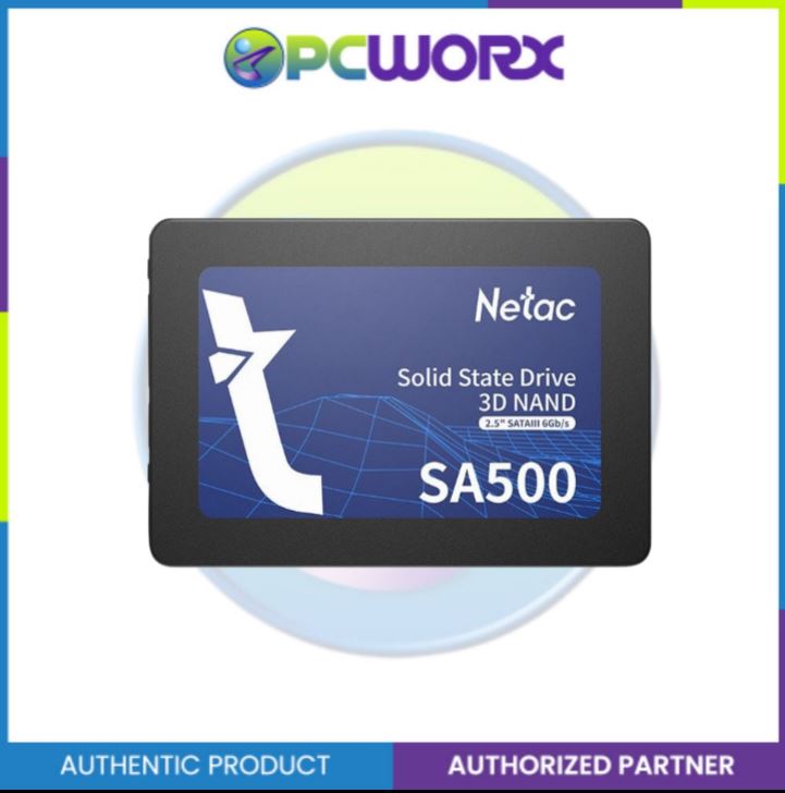 Netac NT01SA500-512-S3X SA500 512GB 2.5 SATAIII 3D NAND SSD