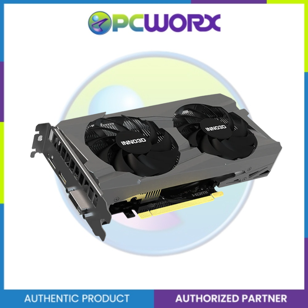 INNO3D GeForce RTX™ 3050 6GB Twin X2 (N30502-06D6-1711VA60) (N30502-06D6-1880VA60) GDDR6 96-bit Graphics Card