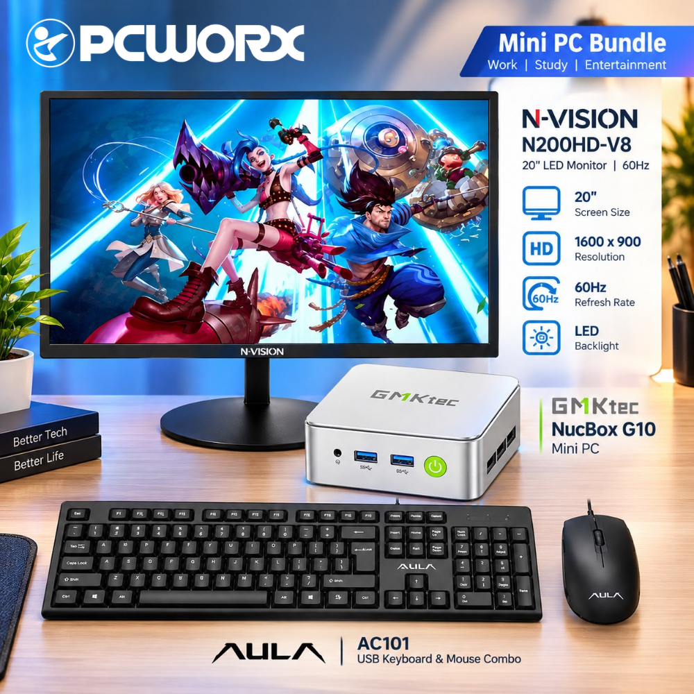 GMKtec Nucbox G10 Mini PC Ryzen 5 3500U / 16GB / 512GB / Win11 Pro GMK-G10-3500U/16/512/SLV