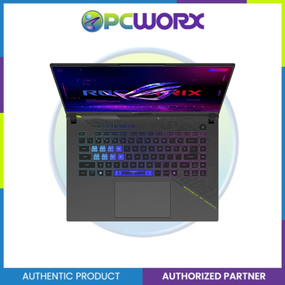 ASUS ROG Strix G16 G614PH-RV150WSM Gaming Laptop – Ryzen 9 8940HX, RTX 5050 8GB, 16GB DDR5, 512GB SSD, 16" WUXGA 165Hz, Windows 11 Home