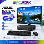 ASUS NUC 15 Pro Mini PC ProTall / ProSlim – Intel Core Ultra & Core Series, DDR5, Wi-Fi 7