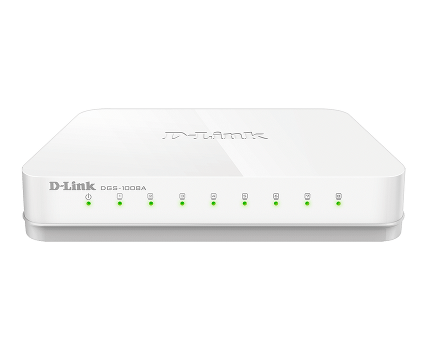 D-Link DGS-1008A 8-port Gigabit Switch