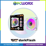 Darkflash INFINITY 24R A-RGB REVERSE BLADE COOLING FAN BLACK