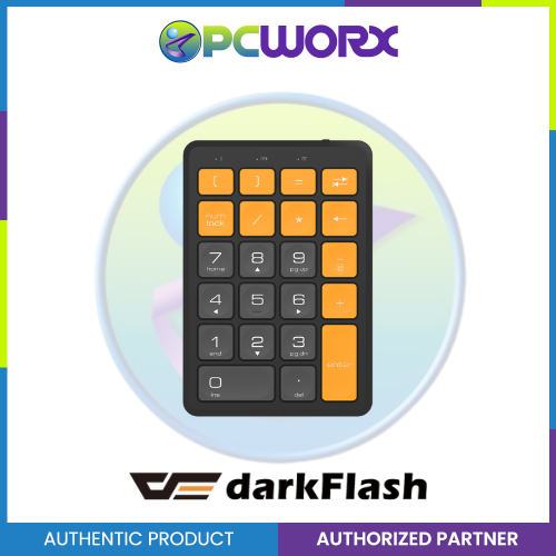 Darkflash N58 Bluetooth Digital Number Keypad Brown Sugar
