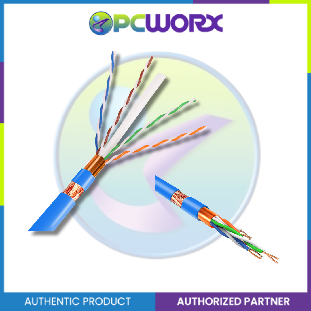 Adlink Cat6e 24AWG CCA SFTP Cable Blue