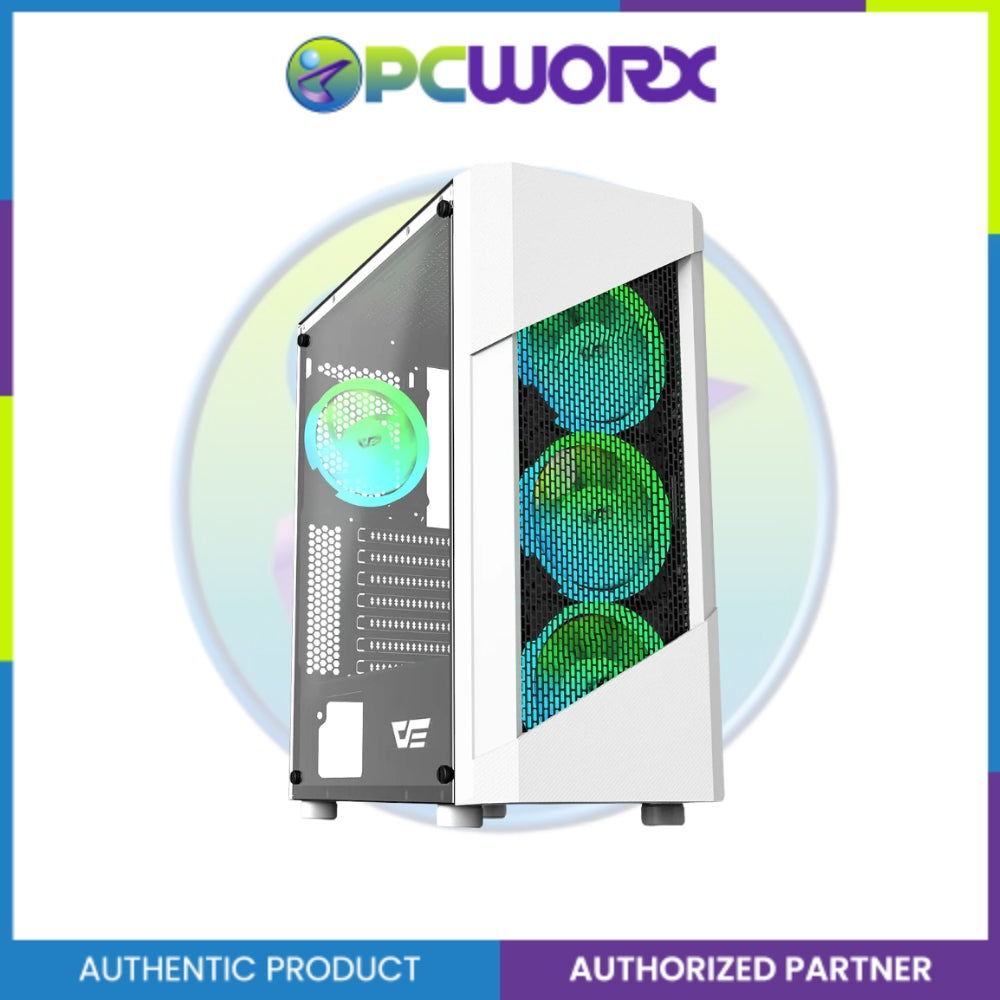 Darkflash POLLUX Mid-tower ATX Gaming Case White