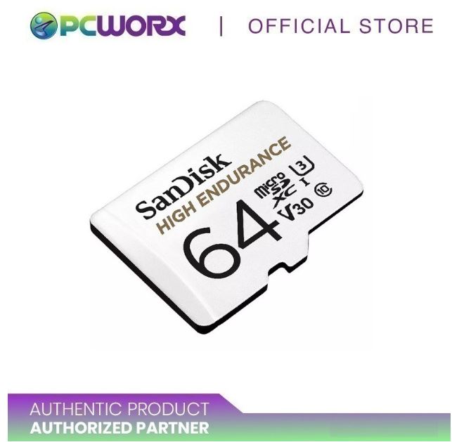 Sandisk SDSQQNR GN6IA  High Endurance Micro SD with Adapter