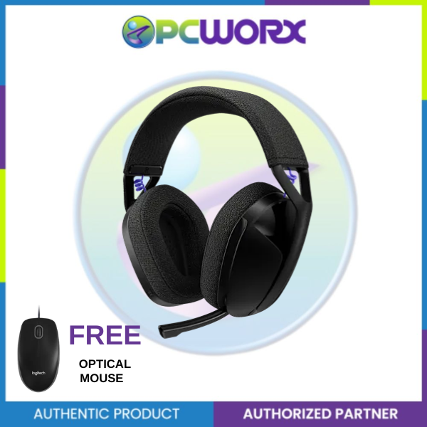 Logitech G321 LIGHTSPEED Wireless Gaming Headset – Black