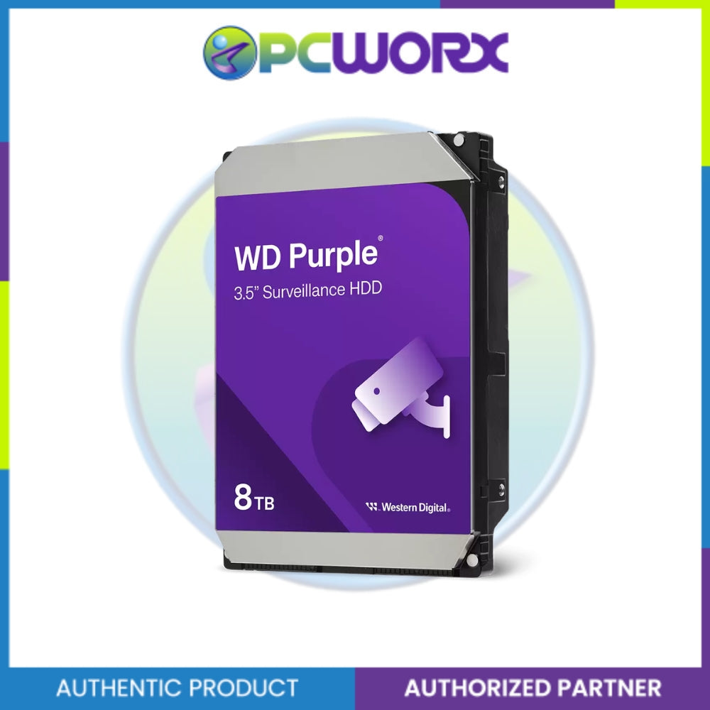Western Digital WD85PURZ Purple 8TB 3.5" SATA HDD