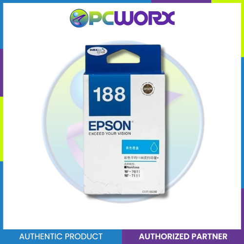 Epson C13T188190 / T188 Highcap for WF7611/7011 Black/Cyan/Yellow/Magenta