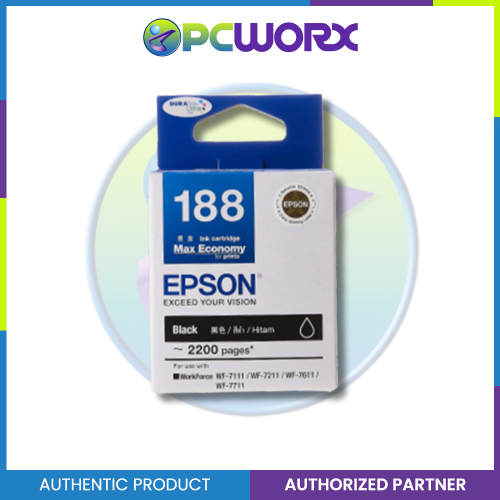 Epson C13T188190 / T188 Highcap for WF7611/7011 Black/Cyan/Yellow/Magenta