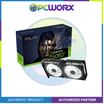 GALAX NVIDIA® GeForce RTX™5060TI 56IZN8MDCPOC 1-Click OC 16GB GDDR7 GPU BLACK