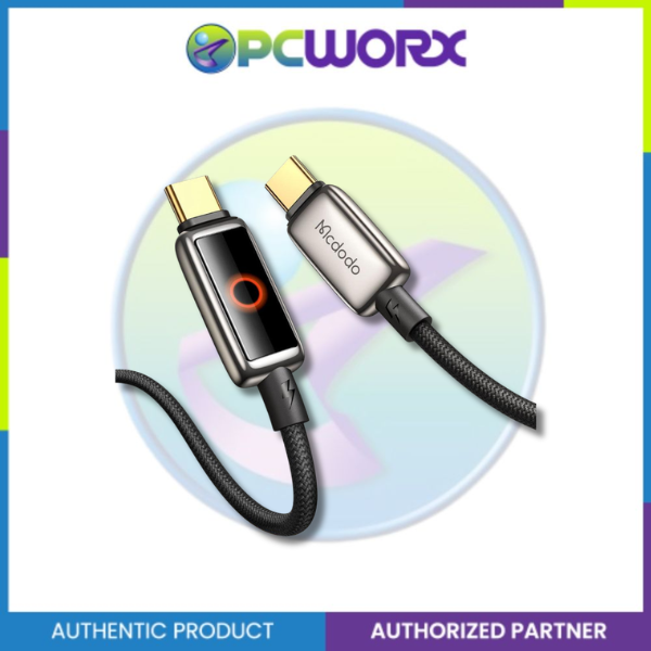 Mcdodo CA-6681 100W USB-C to USB-C Auto Power-Off Data Cable