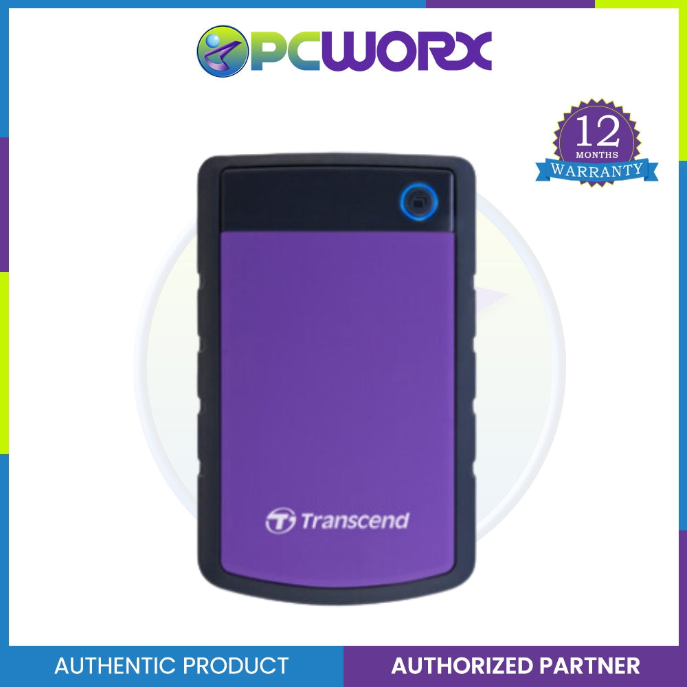 Transcend TS4TSJ25H3P 4TB Storejet Hard Disk Drive