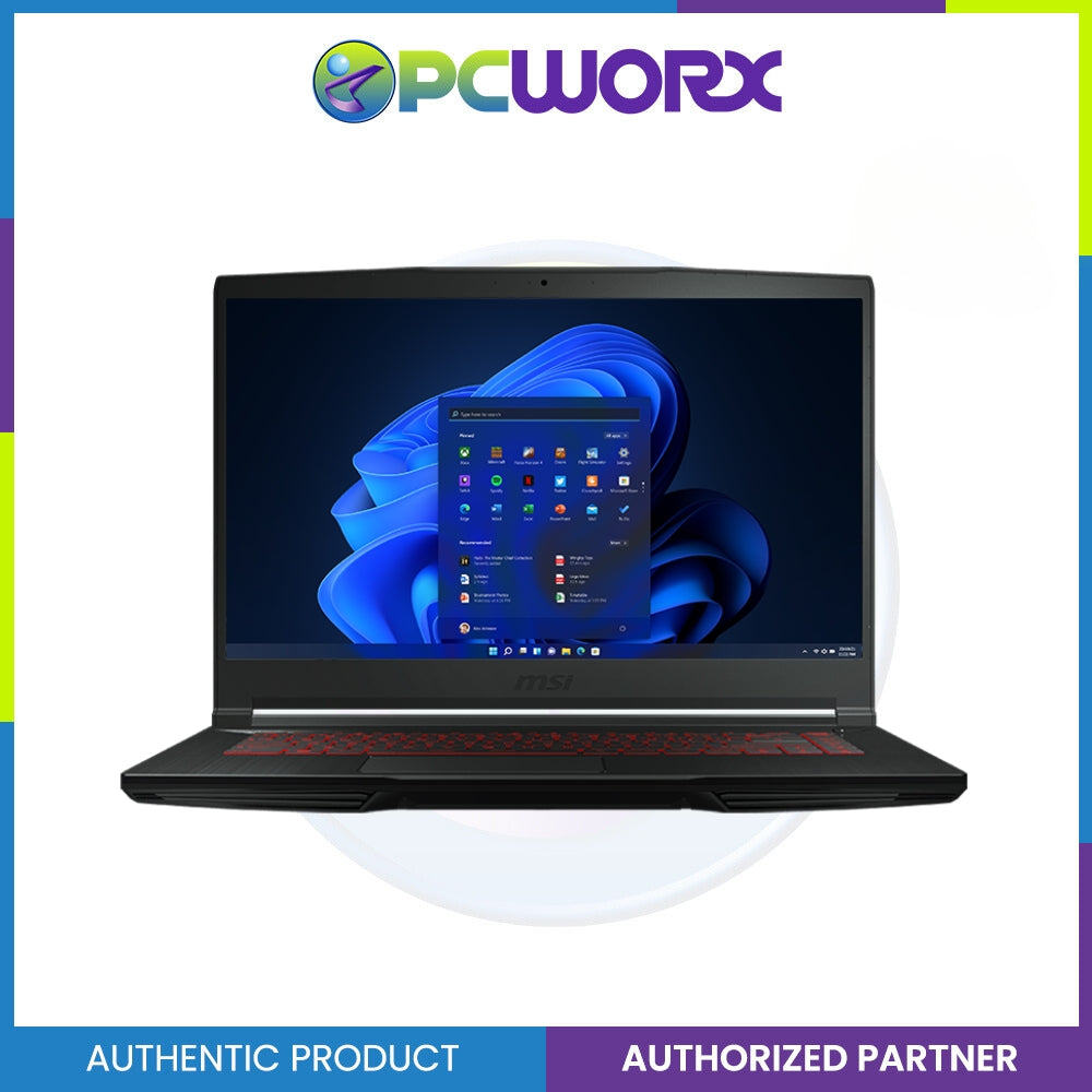 MSI GF63 Thin 11UC-1467PH i5-11260H+HM570 8GB 512GB RTX3050