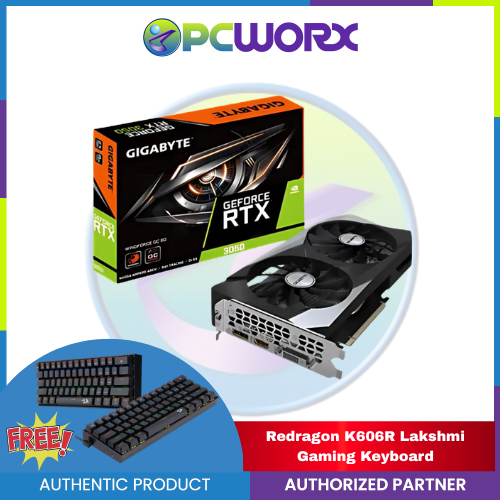 Gigabyte GV-N3050WF2OCV2-8GD RTX3050 Windforce OC 8GD GDRR6 DP/HDMI/DVI GPU