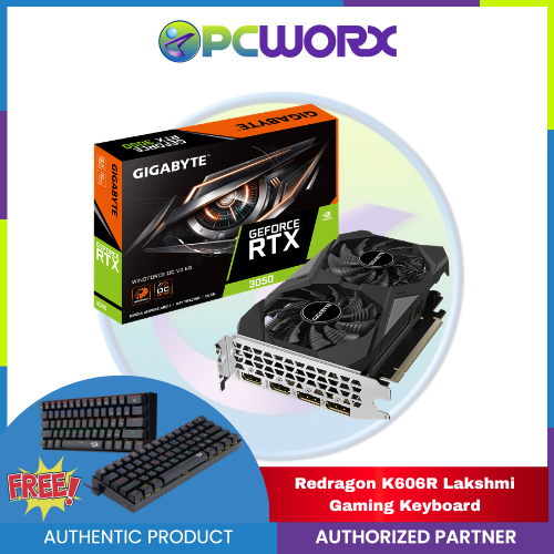 Gigabyte GV-N3050WF2OCV2-6GD RTX3050 Windforce OC V2 6G GDDR6 GPU