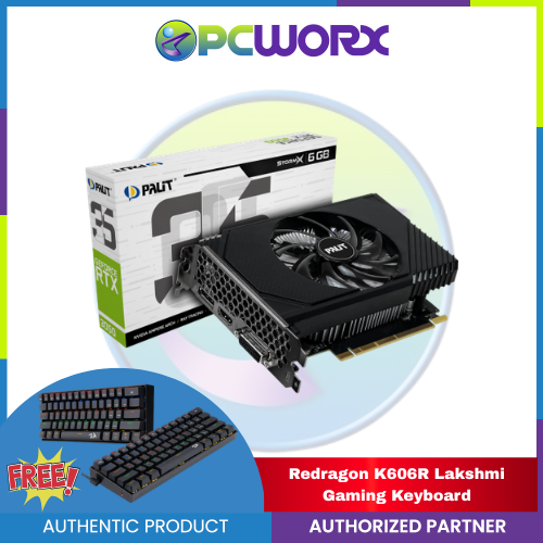 Palit NE63050018JE-1072F RTX3050 STORMX 6GB GDDR6 GPU