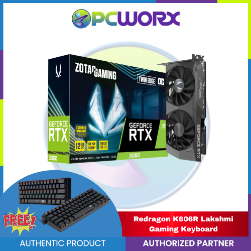 Zotac NVIDIA® GeForce RTX™ 3060 Twin Edge 8GB GDDR6 Graphics Card