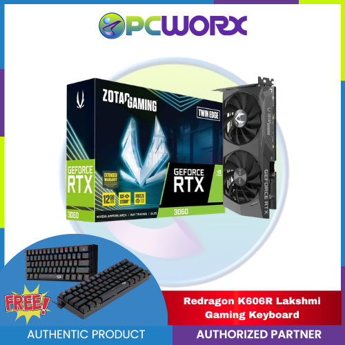 Zotac NVIDIA® GeForce RTX™ 3060 Twin Edge 12GB GDDR6