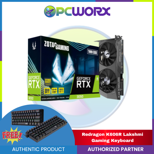 Zotac NVIDIA® GeForce RTX™ 3050 Twin Edge OC 8GB GDDR6