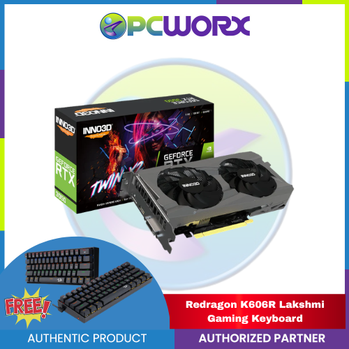 Inno3D NVIDIA® GeForce RTX™ 3050 Twin X2 8GB GDDR6 Graphic Card