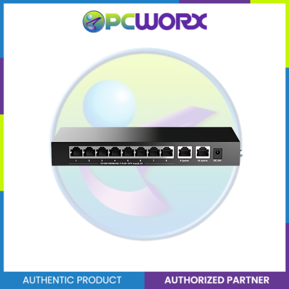 H3C Magic BS210T-HP Ethernet Switch (10GE+PoE, DC), Overseas Version (US)