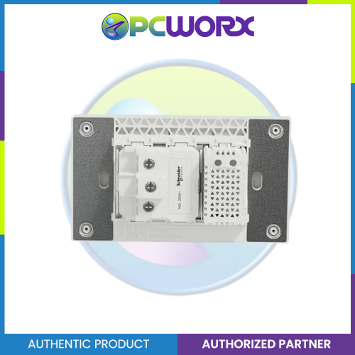 Schneider AvatarOn A 16A 250V USB Charger International Socket White A70426USB-IS-WE