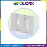 Schneider AvatarOn A 2 gangs Blank Plate - WHITE M3T02-WE