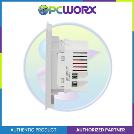 Schneider AvatarOn A 2 USB port 5 V AC-DC USB Charger outlet - GREY M3T-USB2-GY | USB Outlet