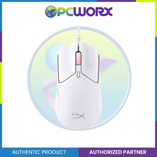HyperX 6N0A9AA Pulsefire Haste 2 Wireless Gaming Mouse White