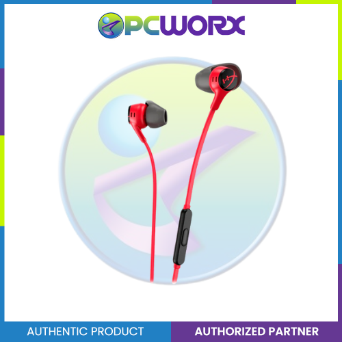 HyperX 705L8AA Cloud II Wired Earbuds With Built-in MIC Red