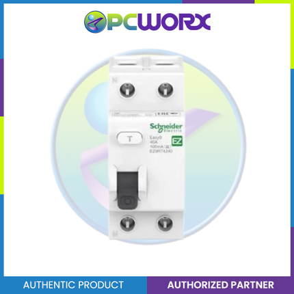 Schneider Easy9 RCCB 2P 63A 30MA AC-type 230V EZ9R36263 Residual Current Circuit Breaker