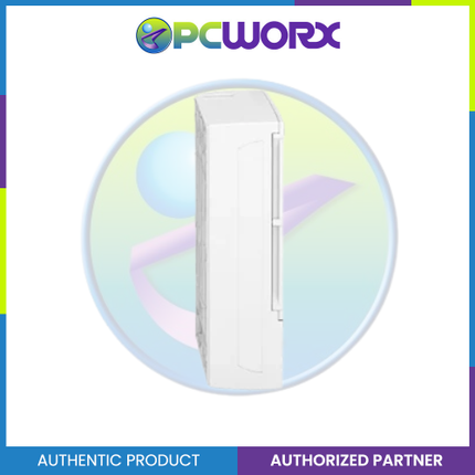 Schneider Enclosure Resi9 MP Surface 1 Row of 18 Modules IP40 White Door 1 Earth + 1 Neutral Terminal Blocks MIP12118