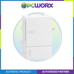 Schneider Enclosure Resi9 MP Surface 1 row of 4 Modules IP40 White Door 1 Earth + 1 Neutral Terminal Blocks MIP12104