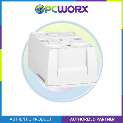 Schneider Enclosure Resi9 MP Surface 1 row of 4 Modules IP40 White Door 1 Earth + 1 Neutral Terminal Blocks MIP12104