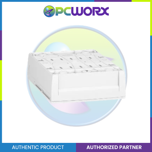 Schneider Enclosure Resi9 MP Surface 2 Rows of 12 Modules IP40 White Door 1 Earth + 1 Neutral Terminal Blocks MIP12212