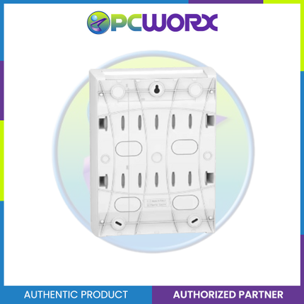 Schneider Enclosure Resi9 MP Surface 2 Rows of 12 Modules IP40 White Door 1 Earth + 1 Neutral Terminal Blocks MIP12212