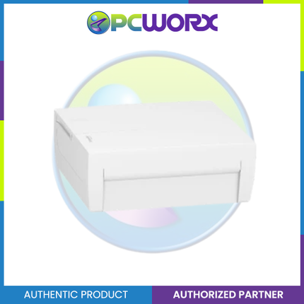 Schneider Enclosure Resi9 MP Surface Mounting 1 Row of 12 Modules IP40 White Door 1 Earth + 1 Neutral Terminal Blocks (MIP12112)