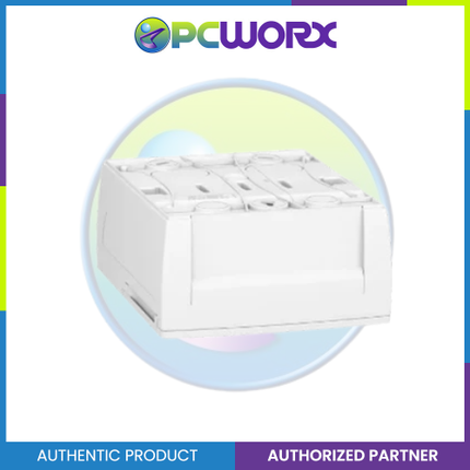 Schneider Enclosure, Resi9 MP Surface 1 Row of 8 Modules IP40 White Door 1 Earth + 1 Neutral Terminal Blocks MIP12108