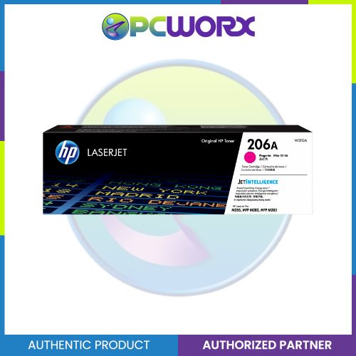 HP W2113A/W2110A 206A Magenta Original LaserJet Toner Cartridge