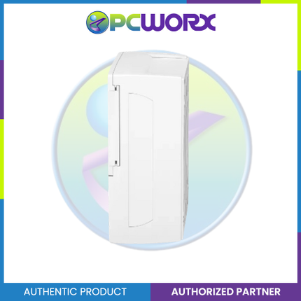 Schneider Enclosure, Resi9 MP Surface 1 Row of 8 Modules IP40 White Door 1 Earth + 1 Neutral Terminal Blocks MIP12108