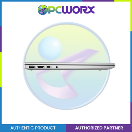 HP 14-ep1039TU Core 3-100U 8GB 512GB SSD 14" Shared Win11 H&S Silver A4HX3PA