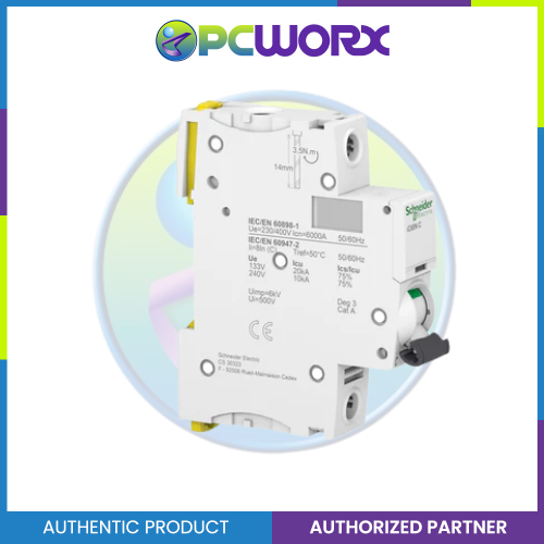 Schneider Acti9 IEC, 1-Pole 32A DIN-Rail Type Circuit Breaker 230/400V 10 KAIC (A9F74132)