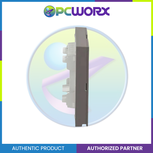 Schneider AvatarOn A 1 gang Grid Plate - BLACK M3T01-BK