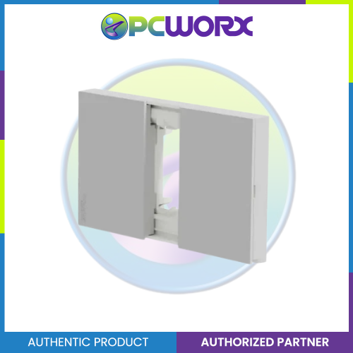 Schneider AvatarOn A 1 gang Grid Plate - GREY M3T01-GY