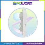 Schneider AvatarOn A 1 gang Grid Plate - WHITE M3T01-WE