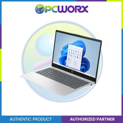 HP 14-ep1039TU Core 3-100U 8GB 512GB SSD 14" Shared Win11 H&S Silver A4HX3PA