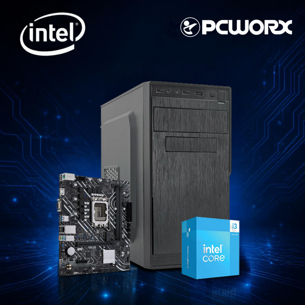 Essential PC Build 2 – Intel® Core™ i3-14100